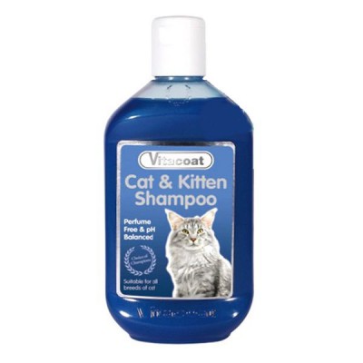 Vitacoat Cat & kitten Shampoo,  Champú para gatos y gatitos  250 ml