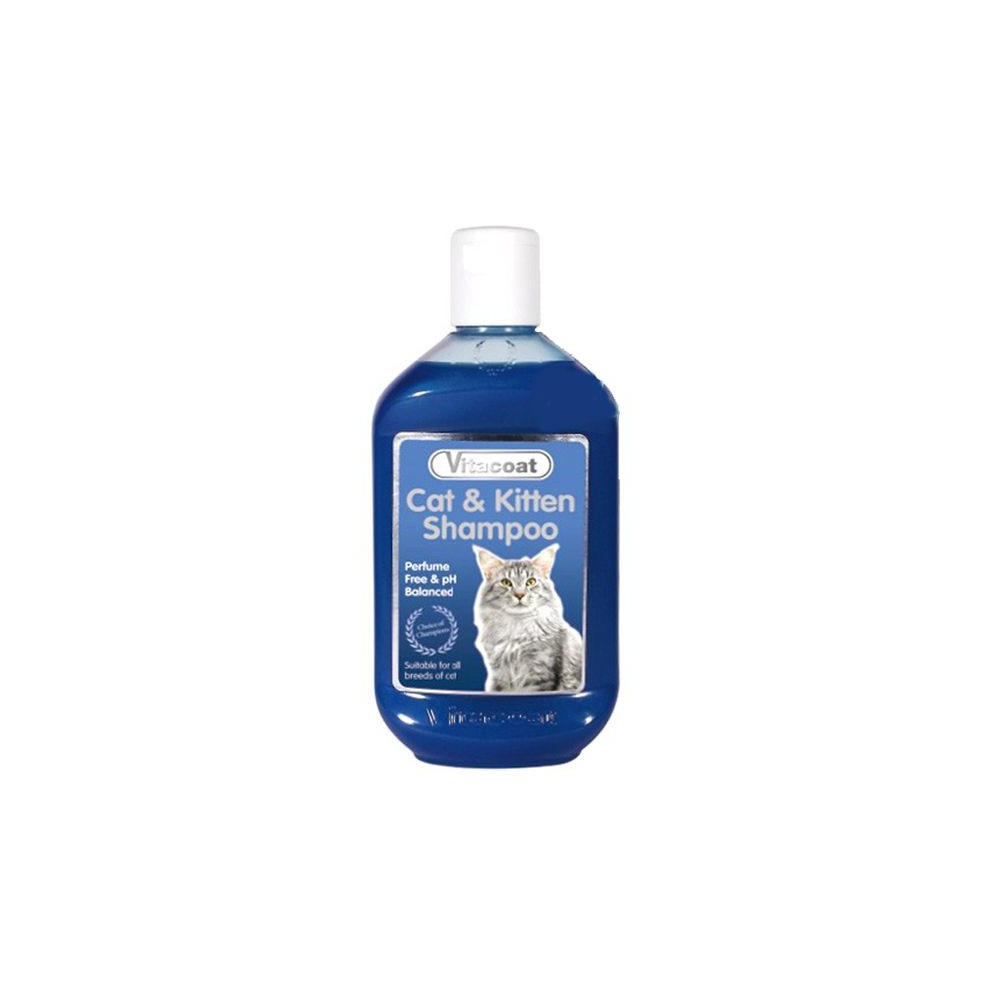 Vitacoat Cat & kitten Shampoo,  Champú para gatos y gatitos  250 ml