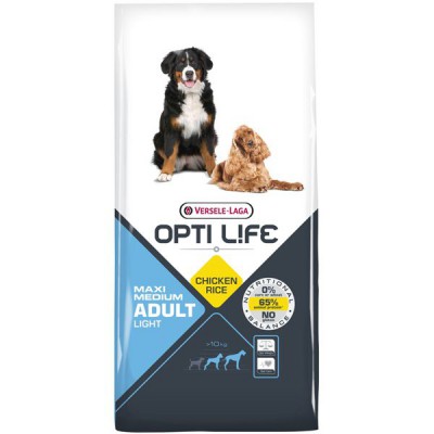 Pienso Opti Life Maxi Medium Adult Light 12.5kg