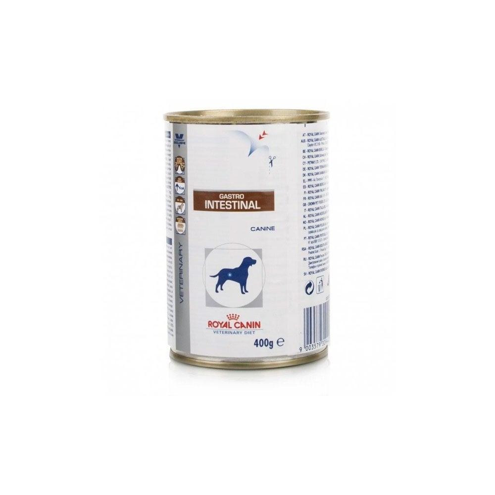 Royal Canin Vet Diet Gastro Intestinal Alimento humedo para perros en lata de 400 gr