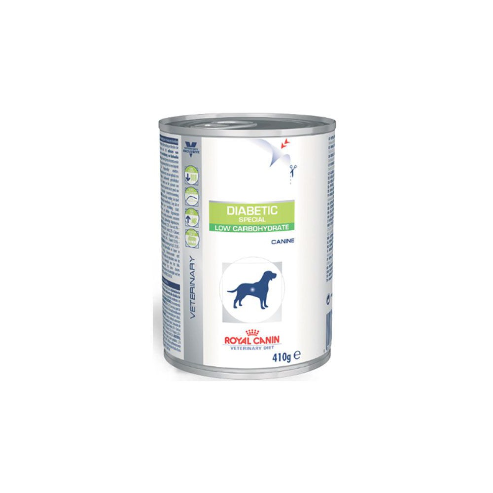 Royal Canin Vet Diet Diabetic Special Alimento humedo para perros en lata de 410 gr
