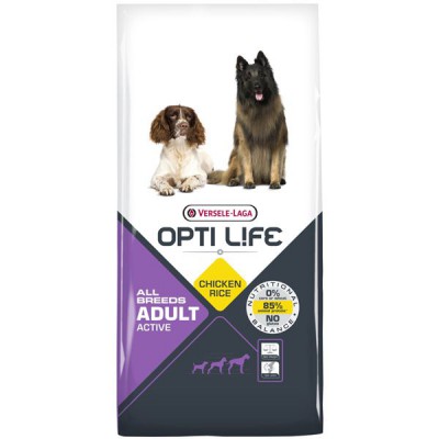 Pienso Opti Life All Breeds Adult Active 12.5kg