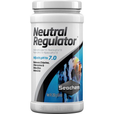 Seachem Neutral Regulator para Acuarios de Agua Dulce 250 Grs. Ajusta el Ph a 7.0