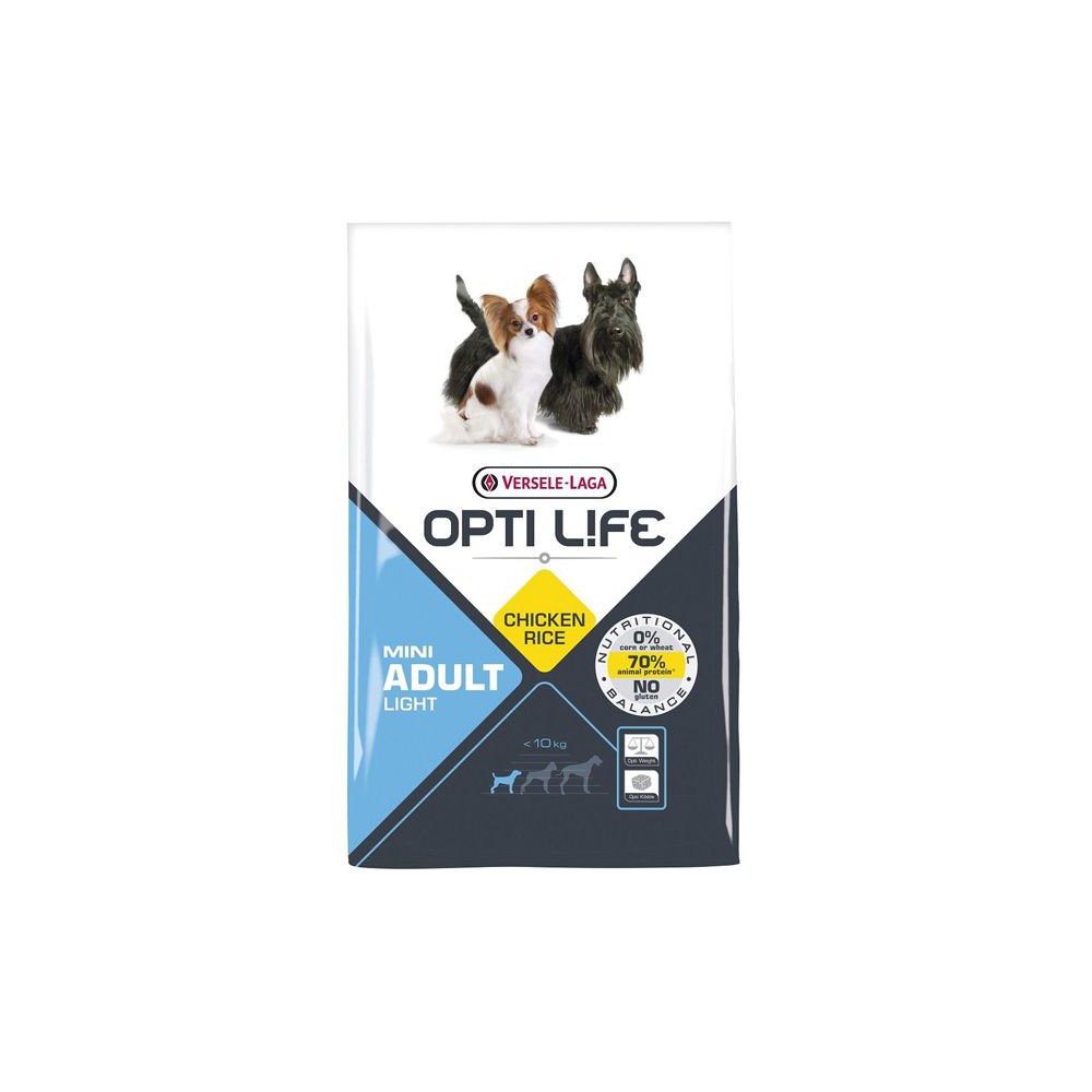 Pienso Opti Life Adult Light Mini 2,5 kg