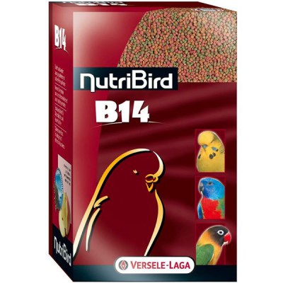 Nutribird B14 para periquitos, agapornis y cotorras (800g)